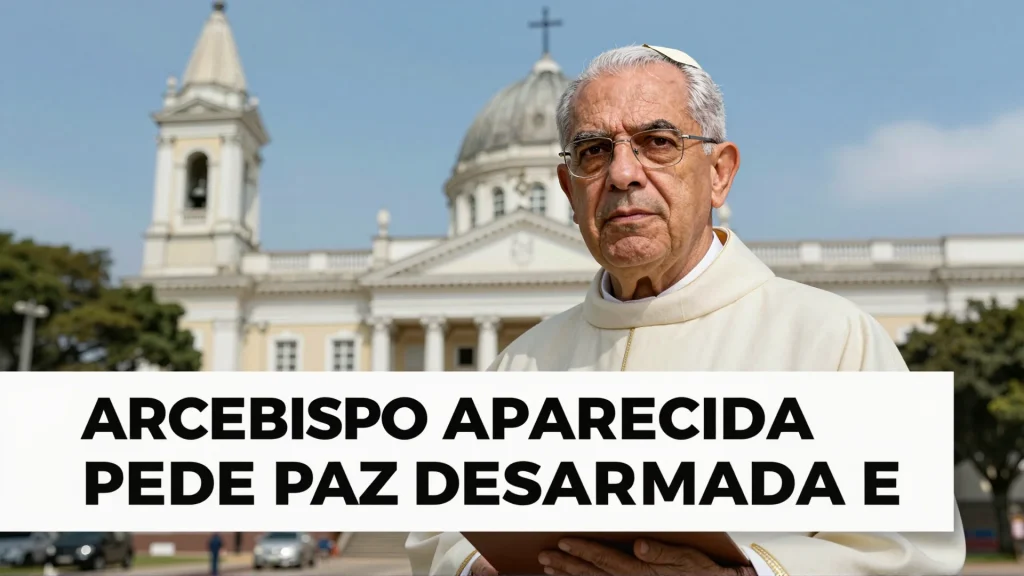 Arcebispo Aparecida pede paz desarmada e desarmante em mensagem ao mundo contemporâneo