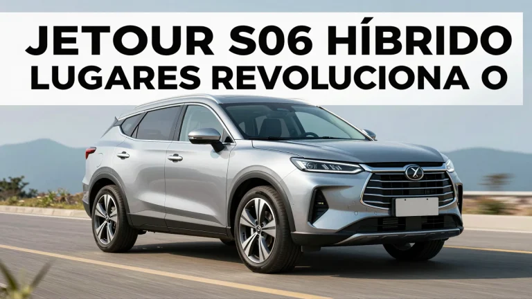 Jetour S08 híbrido lugares revoluciona o mercado de SUVs no Brasil