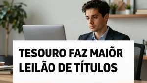 Tesouro faz maior leilão de títulos prefixados em meio à euforia dos investidores