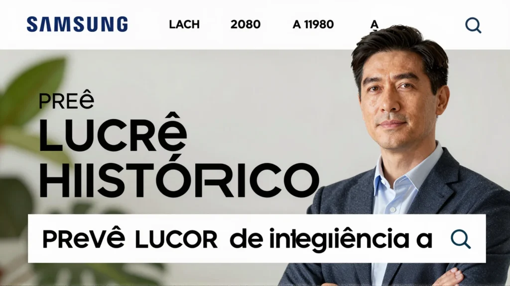 Samsung prevê lucro histórico com a aposta na inteligência artificial
