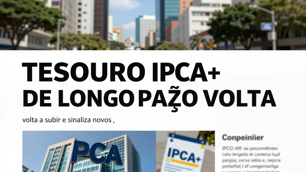 Tesouro IPCA+ de longo prazo volta a subir e sinaliza novos cenários para investidores