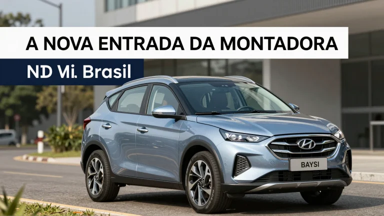 A nova entrada da montadora: Hyundai Bayon chega Brasil com proposta ambiciosa