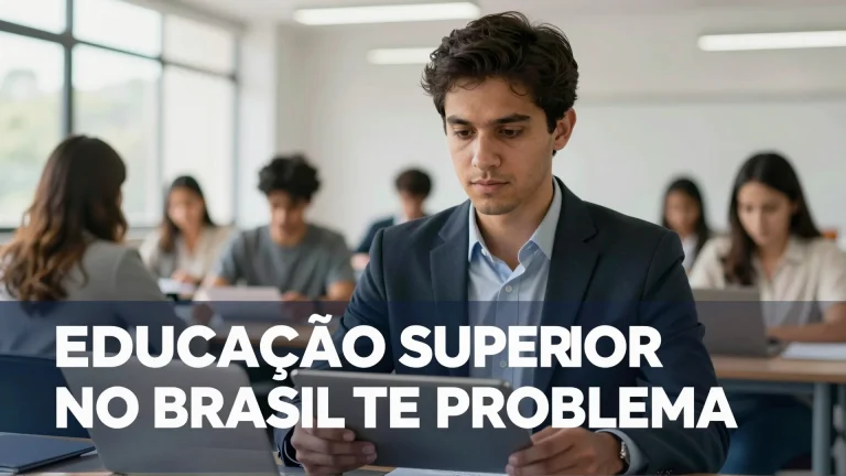 Educação Superior no Brasil Tem Problema de Confiança: Dados e Desafios