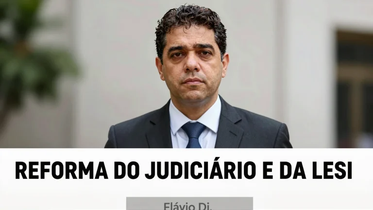 Reforma do Judiciário e da Lei Penal: O Projeto de Flávio Diga Mudar Constituição